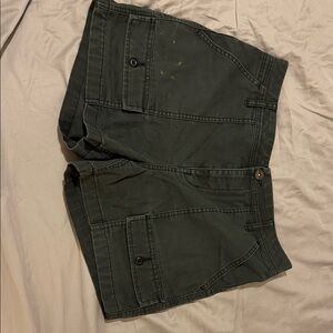 REI Women's Dark Green Cargo Shorts